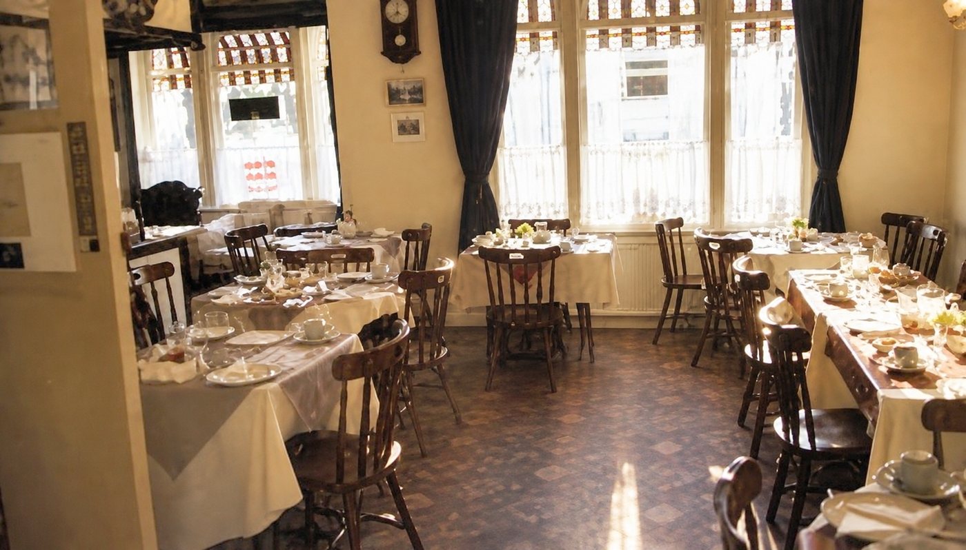 The ground floor dining room at Woods End